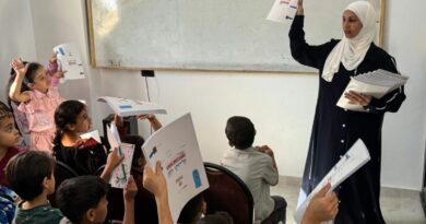In Egypt's Sinai, Gazan builds school for children displaced by war