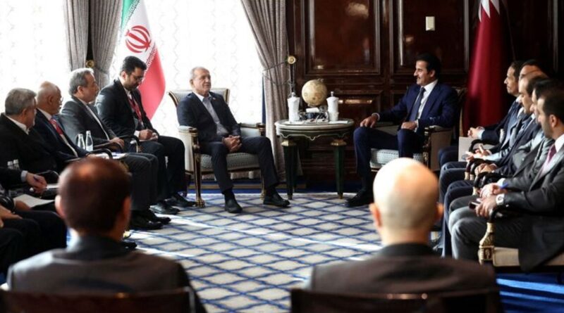 Iranian envoys meet Qatari mediators as threat looms of US strikes after midterms