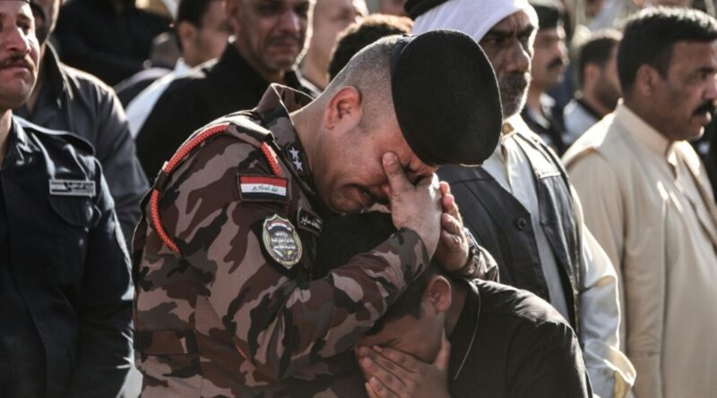 Iraq buries dozens of security personnel killed by IS