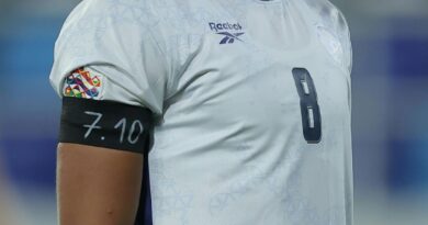 Israel wear black armbands in Ireland tie over Hamas attack