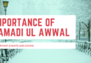Importance of Jamadi UL AWWAL