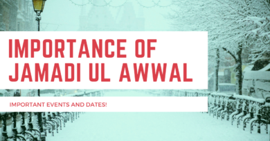 Importance of Jamadi UL AWWAL