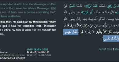 Jesus Declares Himself a Liar in Sahih Hadith (Hadith vs. Quran)