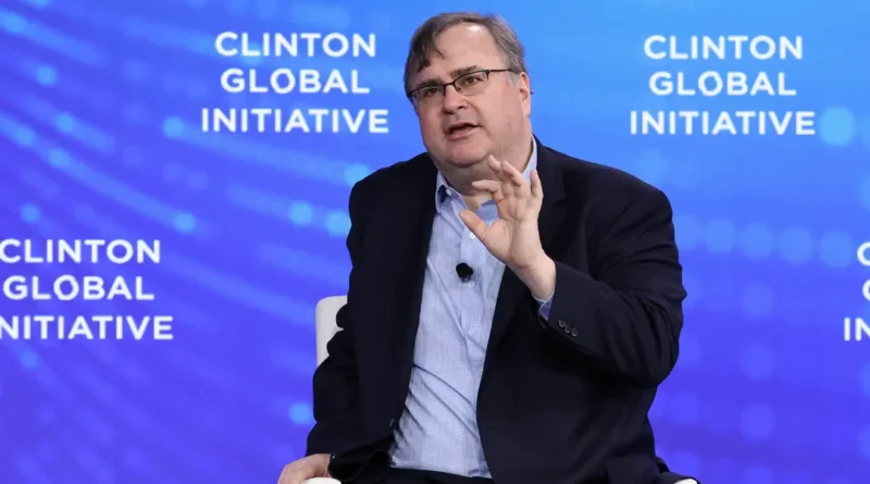 LinkedIn cofounder says AI infrastructure is the 'only reason we're not in a recession'
