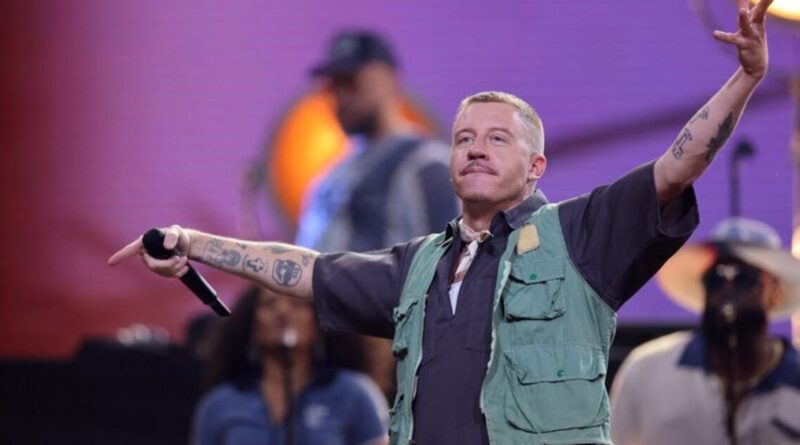 Macklemore vows to fight until 'last breath' at opening of 'Free Palestine' tour