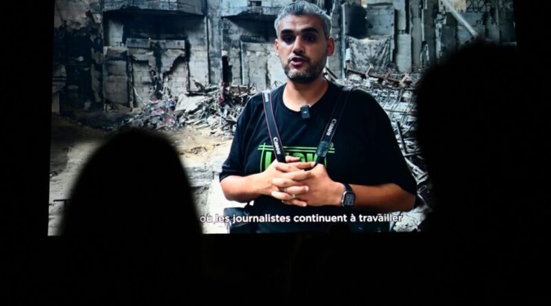 Palestinian Mahmoud Abu Hamda wins top photography prize at Bayeux