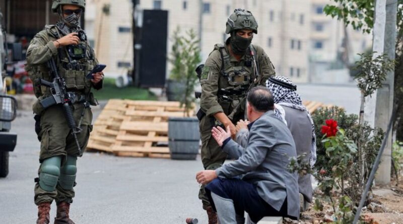 Palestinians protest against military demolitions in West Bank as Israelis vote