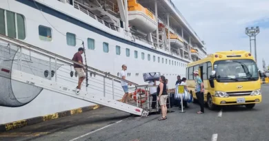Passengers living on a round-the-world cruise were given 8 hours to pack up their lives and leave the ship in Cambodia