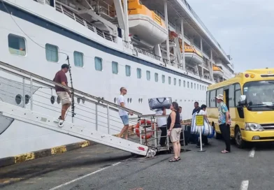 Passengers living on a round-the-world cruise were given 8 hours to pack up their lives and leave the ship in Cambodia