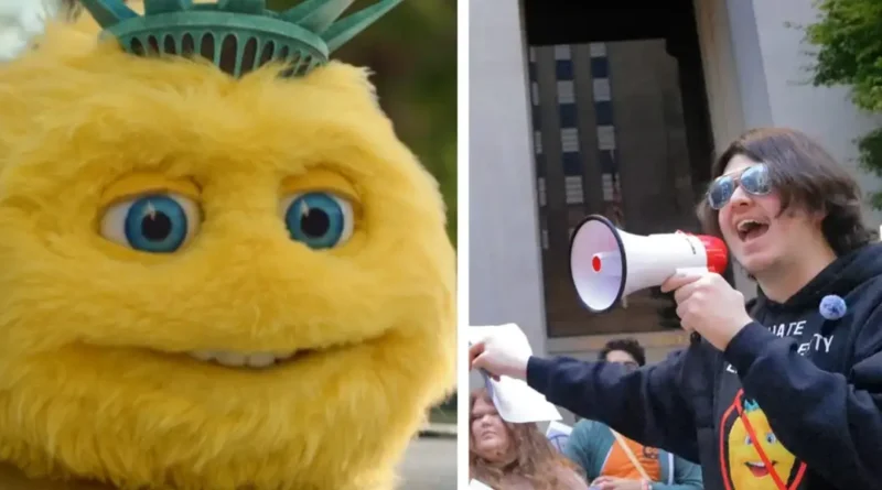 People really, really hate the 'Liberty Biberty' mascot. Maybe that's good for Liberty Mutual?
