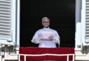 Pope Leo XIV to have surgery after lump found on lung Pope Leo XIV delivering the Sunday Angelus prayer from the balcony of his residence overlooking St Peter's Square. He's in the traditional white cassock, mozzetta cape and zucchetto silk hat over his head.