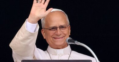 Pope greeted by crowds in first major appearance since lung cancer surgery