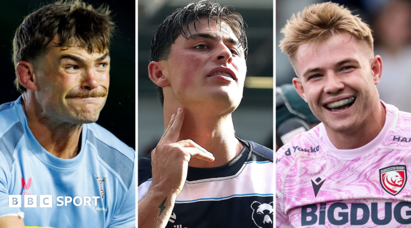 George Furbank, Louis Rees Zammit and Charlie Atkinson in a composite images