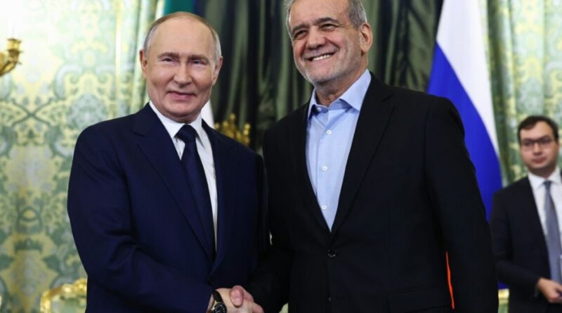 Putin offers help to Iran to end Middle East war ahead of CIS summit