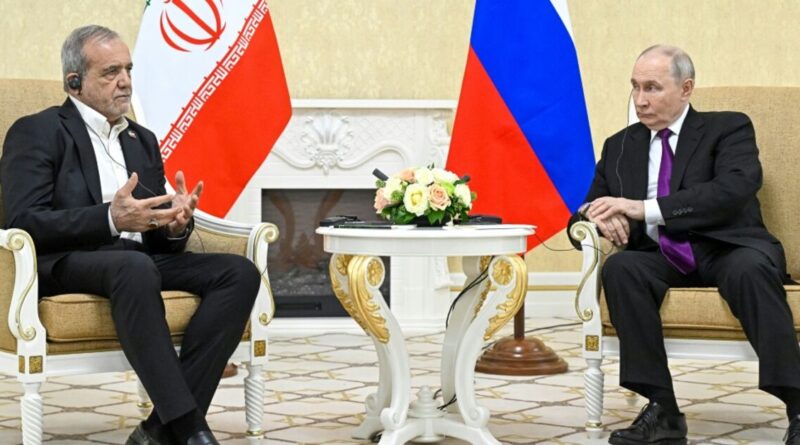 Putin told Trump about Iran's position on peace deal: Kremlin Putin told Trump about Iran's position on peace deal: Kremlin
