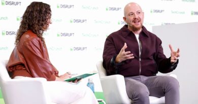 Rebecca Bellan and Amjad Masad, CEO & co-founder, Replit, speak onstage during TechCrunch Disrupt 2026.
