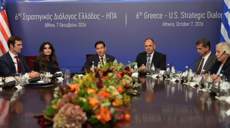Rubio says US, Greece to jointly combat security threats