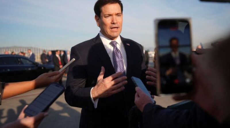 Rubio urges Lebanon to not return confiscated explosives to Hezbollah, US official says