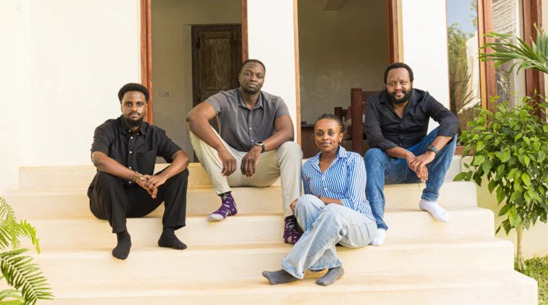 The Satlyt team, from left to right, engineer Leina Moli, founder and CEO Rama Afullo, engineer Junn Wangari, and CTO Nelson Psenjen.