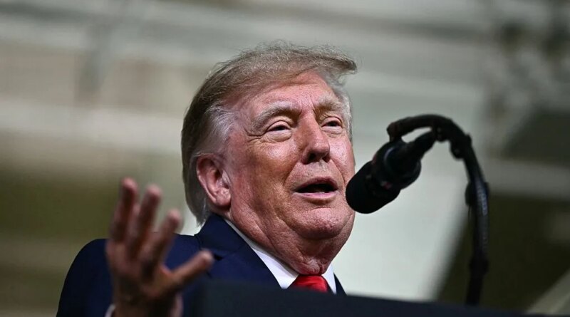 US President Donald Trump