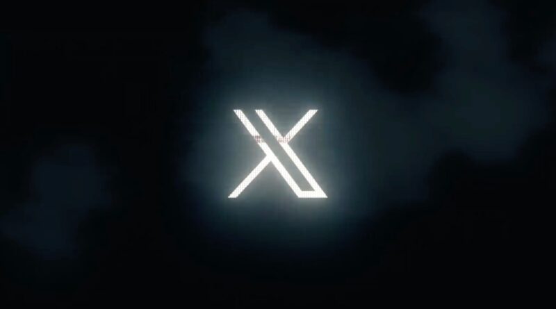 X logo (new Twitter logo)