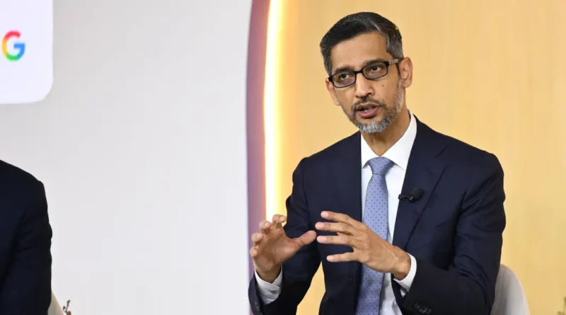 Sundar Pichai says Google is far from the ‘end state’ of self-improving AI