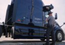 Aurora self-driving truck and beacons