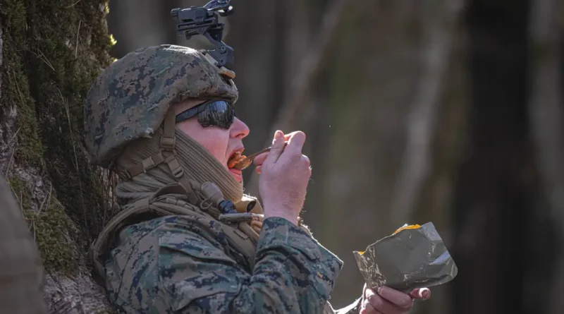 The Marines are getting a new combat ration. On the menu: a chicken burrito bowl.