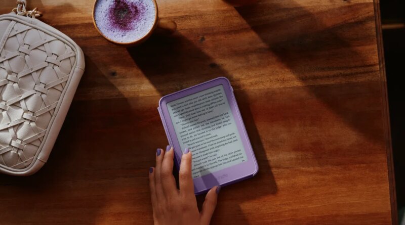 The new Kindle ditches the raised bezel in a push toward a smaller, lighter e-reader | TechCrunch