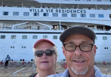 They made a cruise ship their home, then got kicked off in Cambodia. Now their dream life is on hold.