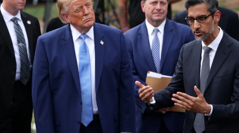 Trump wanted a ‘Trump Ocean’ on Google Maps. He says CEO Sundar Pichai shut it down | Fortune