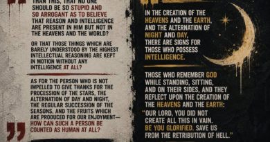 Two Voices, One Sky: Cicero’s Cosmic Argument and the Signs of the Quran