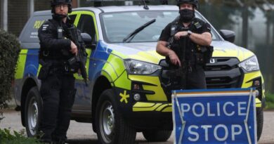 UK police arrest pair on suspicion of helping Iranian intelligence over RAF Fairford incident