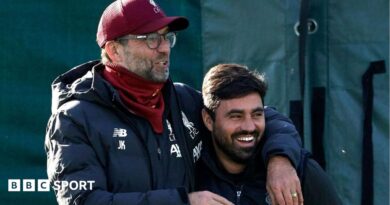 Jurgen Klopp and Vitor Matos