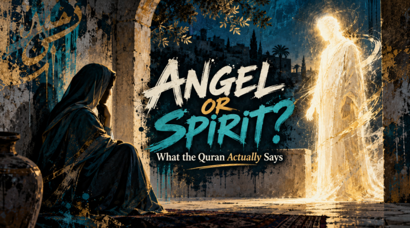 Was It an Angel or a Spirit That Appeared to Mary? What the Quran Actually Says