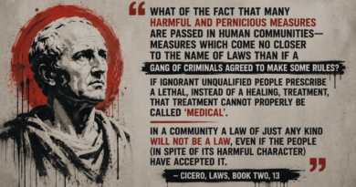 When a Law Is Not a Law: Cicero, the natural-law tradition, and the Quran’s higher standard